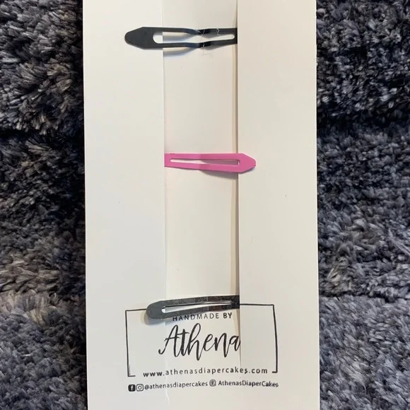 Handmade Hair Snap Clips Set - Multicolor - Picture 6 of 7